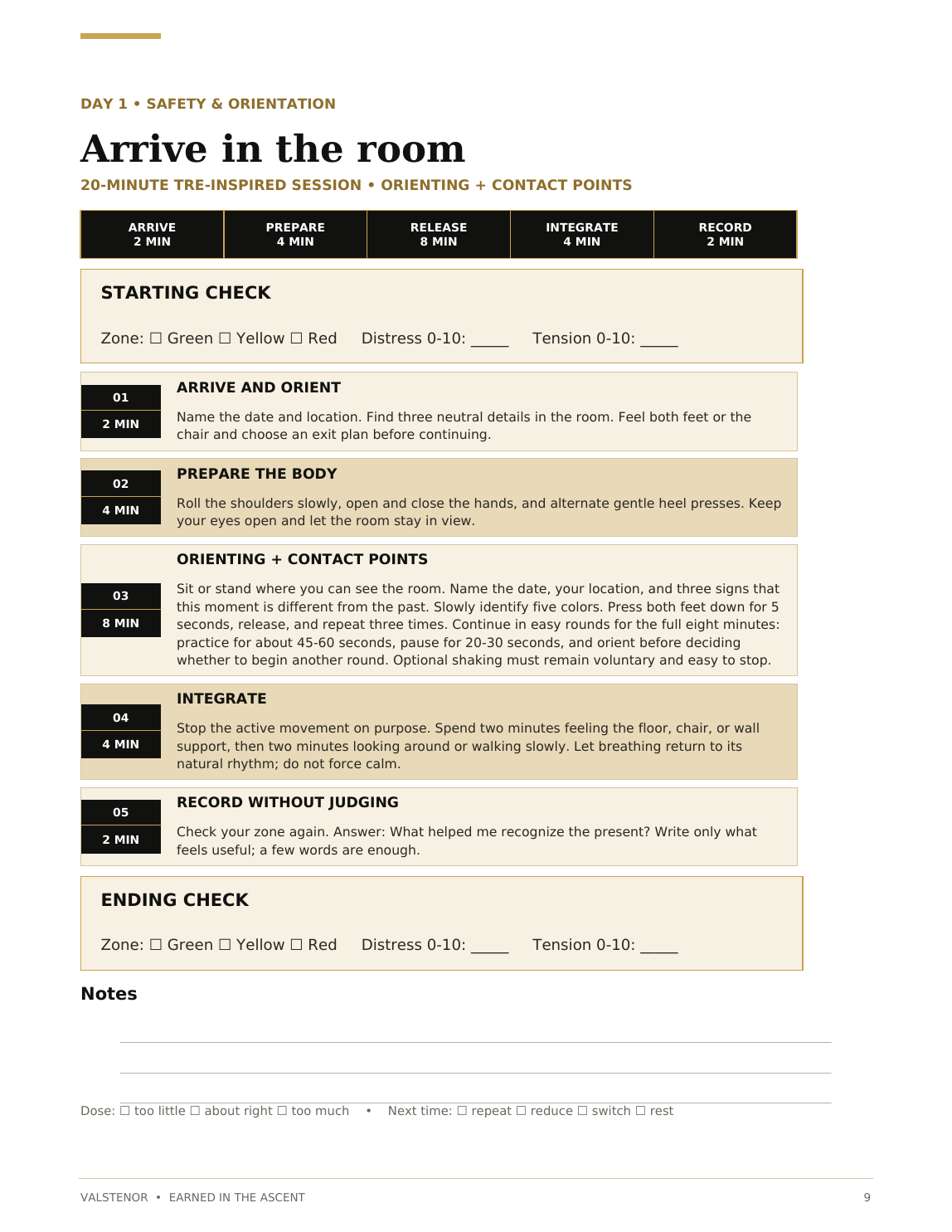 30-Day Nervous System Release sample page 2