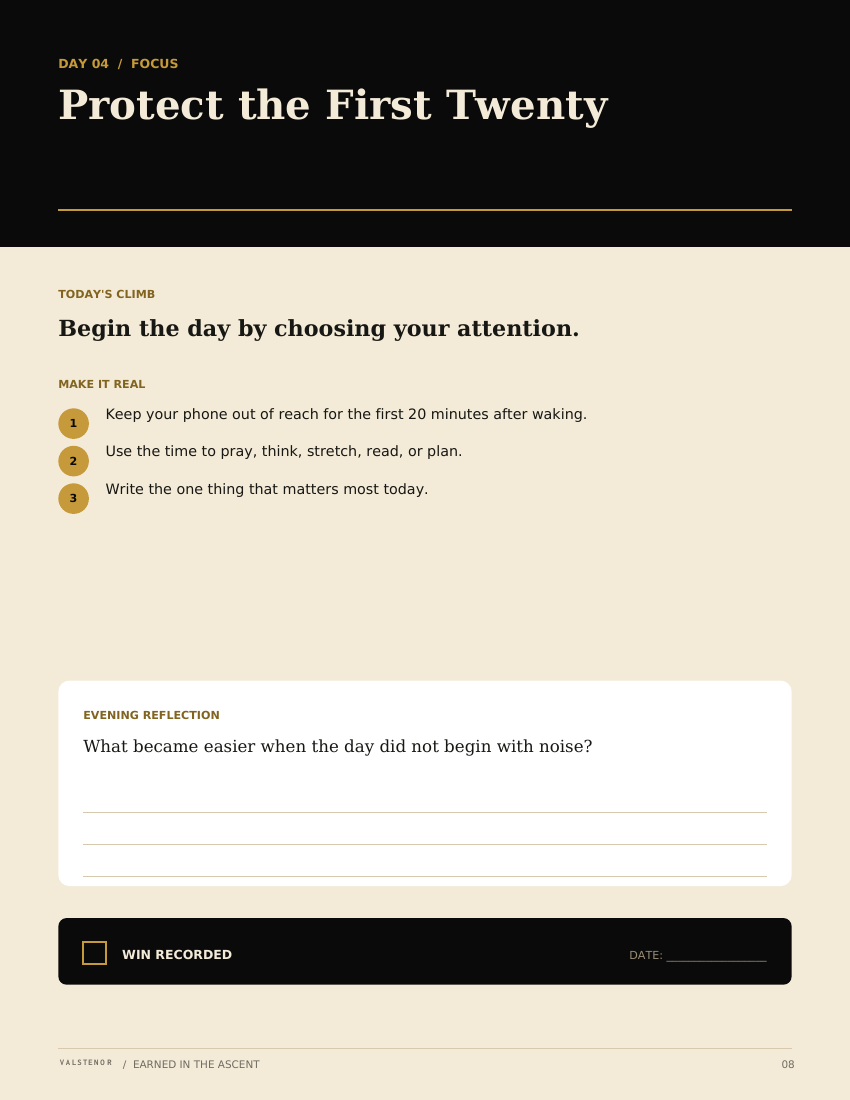 The 30-Day Small Wins Challenge sample page 3